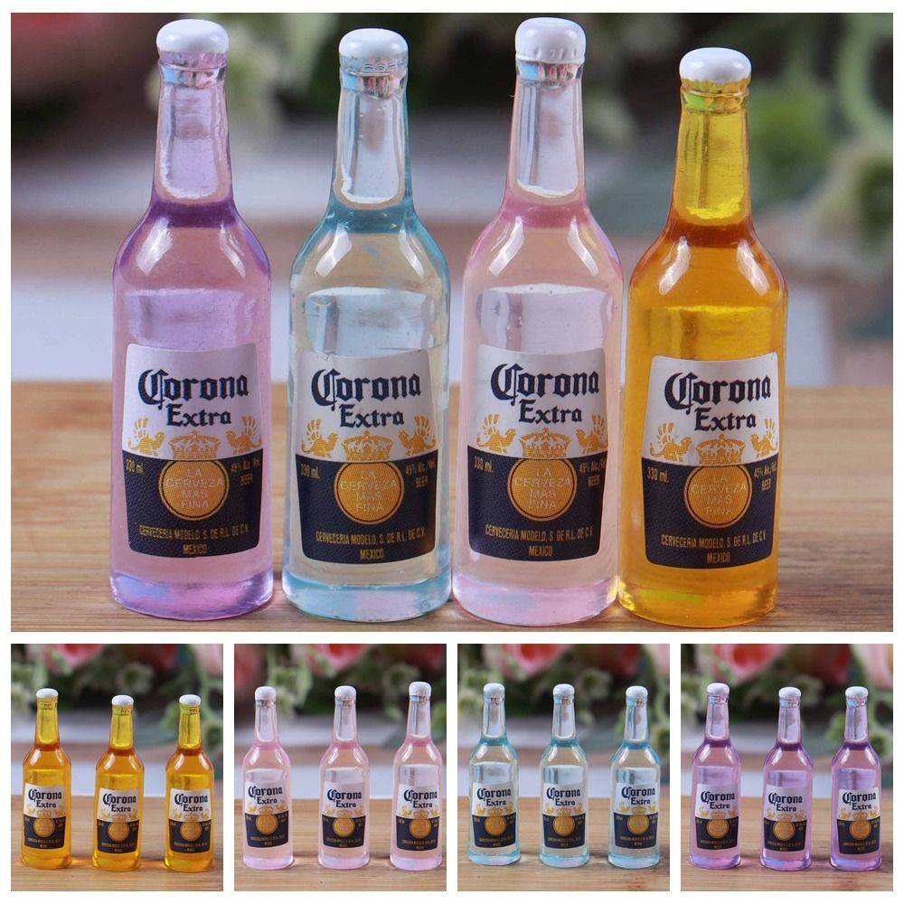 Beer Wine Hobby - 3 stks Speelhuis Simulatie Wijnfles Model