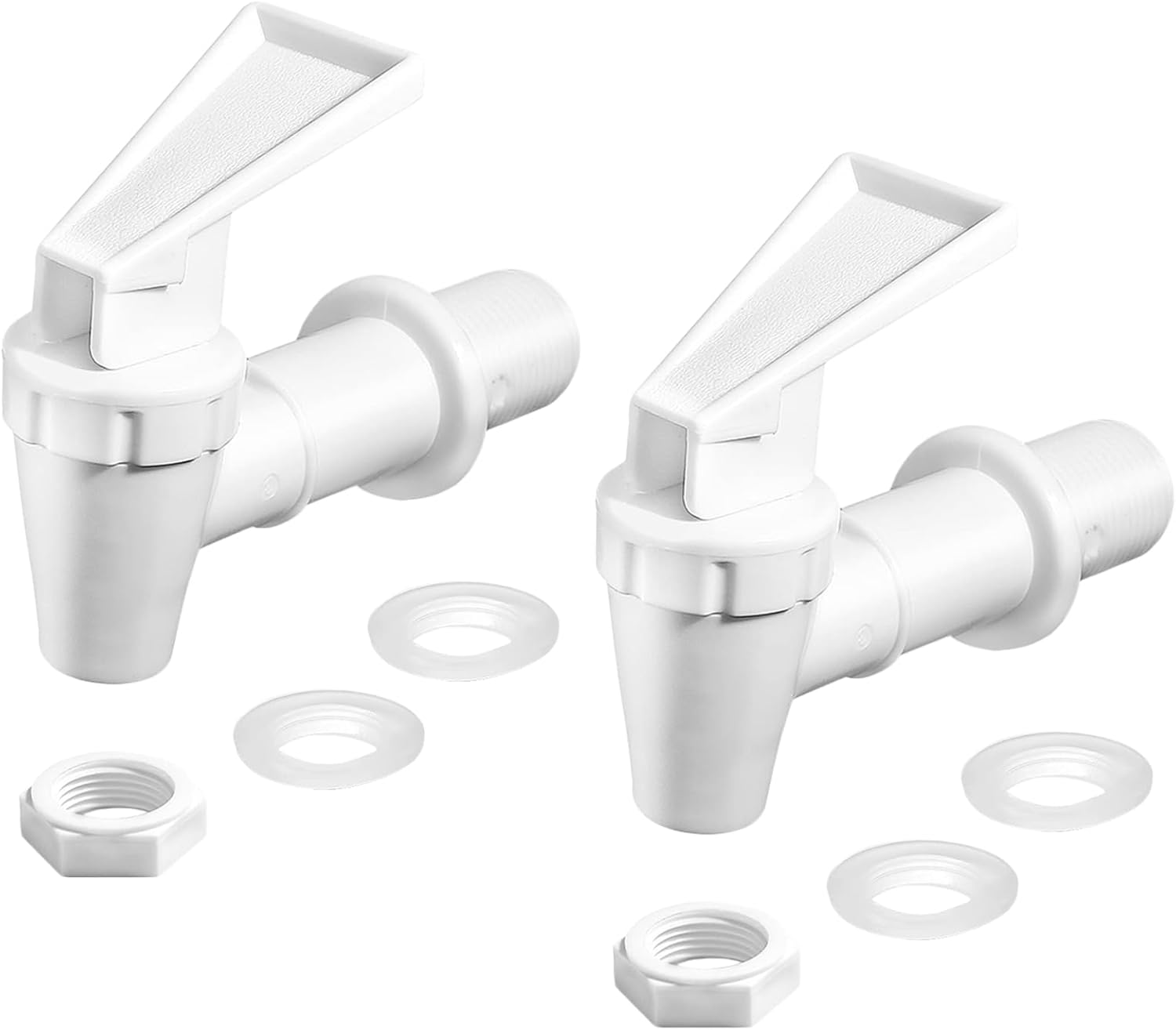Witte Plastic Spigot Emmer Bot - Beer Wine Hobby recensie en prijs