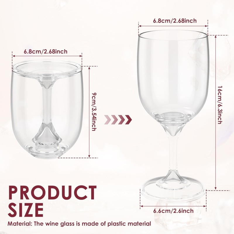 Opvouwbaar wijnglas Transparan - Wine & Beer Packages recensie en prijs